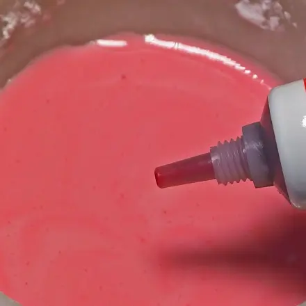 Farbiger Puderzucker