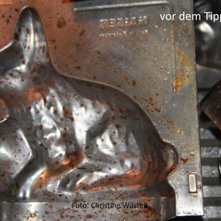 Rost entfernen mit einer Mischung aus Öl und Essig