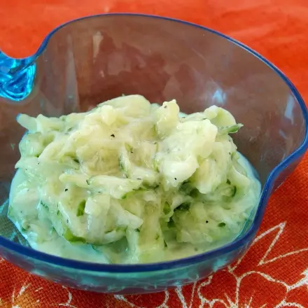 Gurkensalat ohne Dill