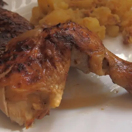 Knusprige Hähnchen mit Milch