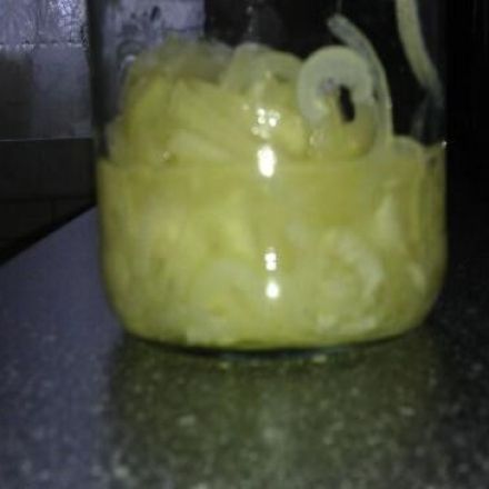 Zwiebeln und Zucker gegen Husten