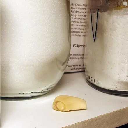 Knoblauch gegen Lebensmittelmotten