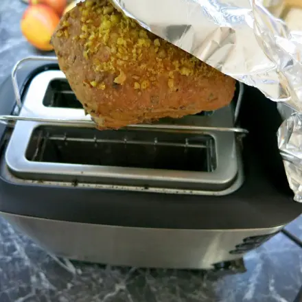 Energiesparen beim Toasten