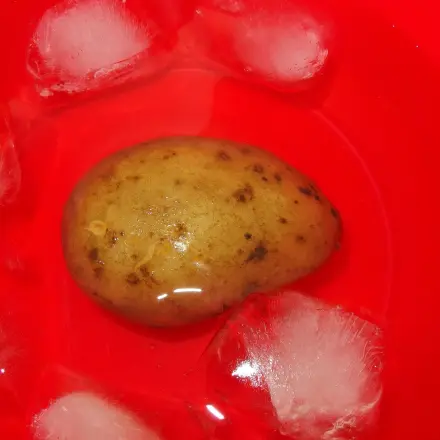 Kartoffeln einfacher schälen mit Eiswasser