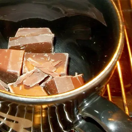 Kuvertüre und Blockschokolade kinderleicht geschmolzen