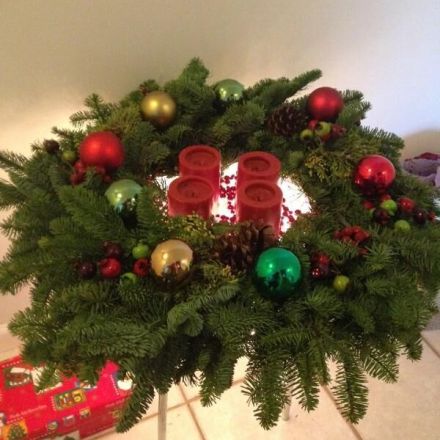 Adventskranz weiterverwenden