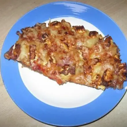 Hackfleischpizza (ohne Teig)