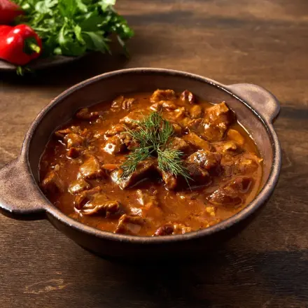 Schnelles Sauerbratengulasch