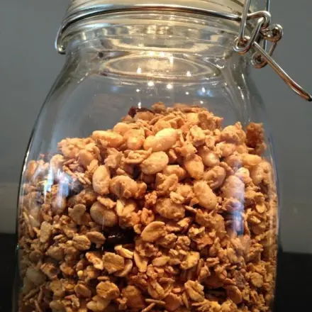 Müsli ohne Milch