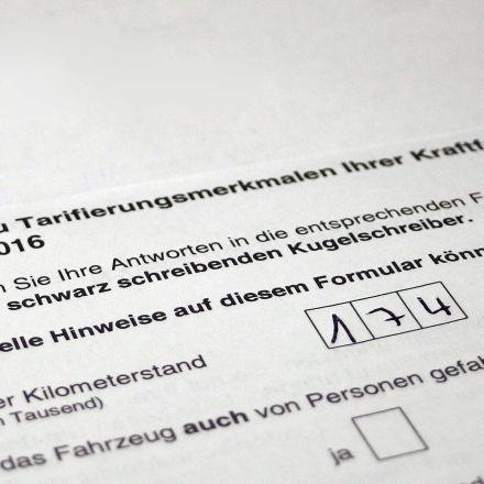 KM-Stand der Versicherung mitteilen