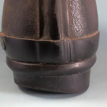 Schief abgelaufene Schuhabsätze