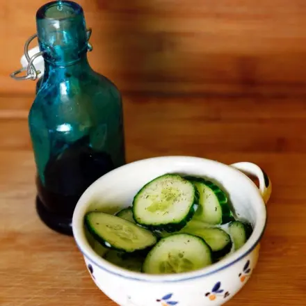 Joghurt-Salat-Soße für Gurkensalat