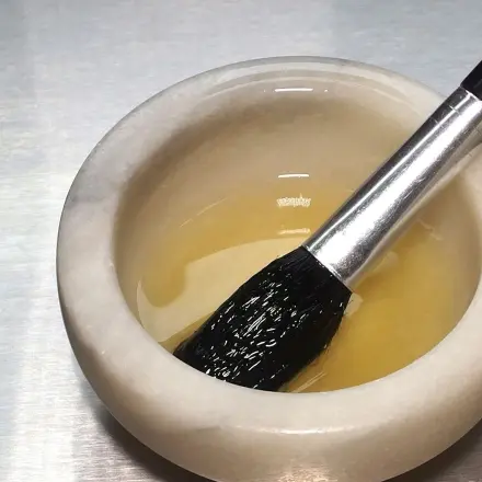 Peeling mit Eiweiß