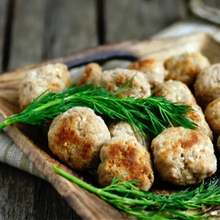 Party-Hackbällchen ohne Ei