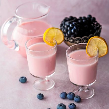 Heidelbeer-Milchshake