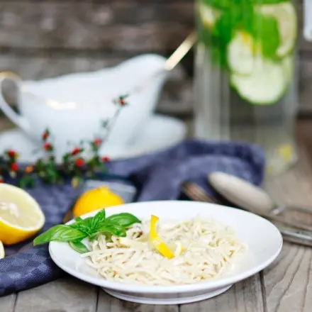 Die besten Spaghetti mit Zitrone