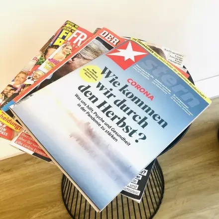 Zeitschriften für Seniorenheime