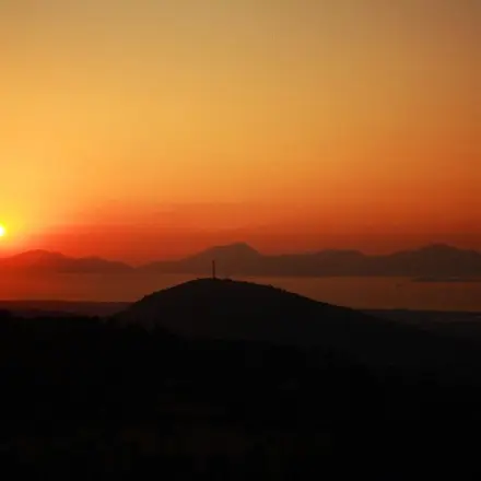 Griechischer Sonnenuntergang