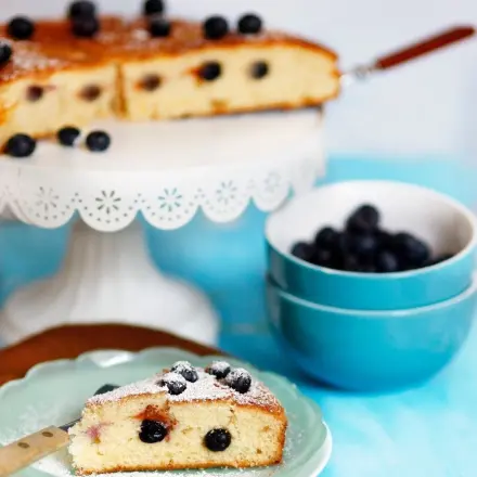 Blaubeerkuchen