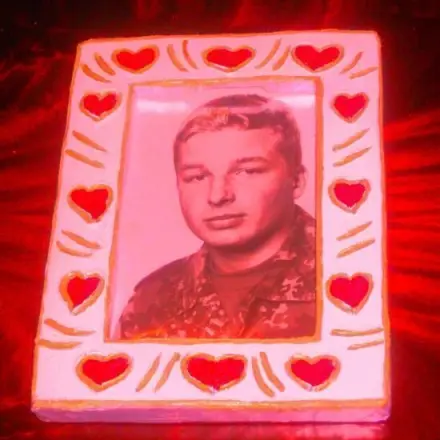 Bilderrahmen aus Styropor-Verpackungsrahmen