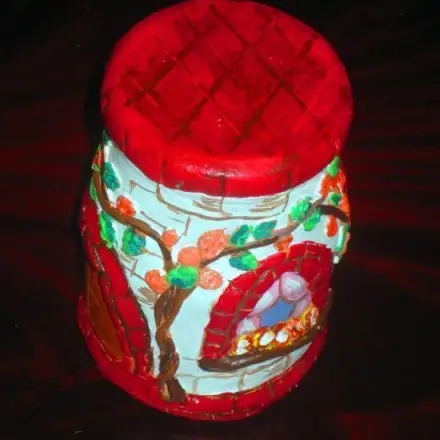 Ein Schraubglas im Haus