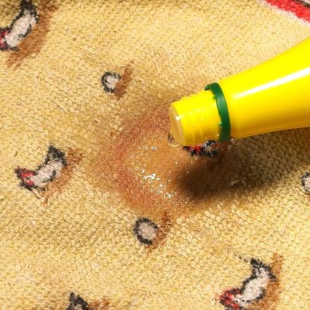 Obstflecken entfernen