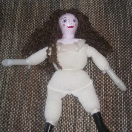 Dekopuppe aus Modeliermasse