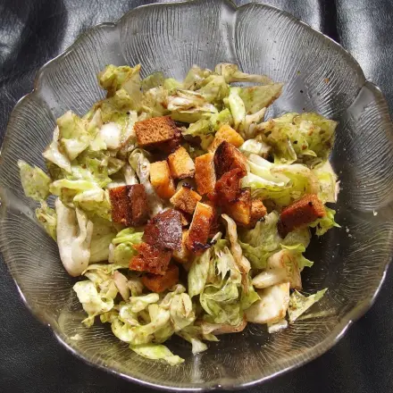 Resteverwertung von altbackenen Brötchen