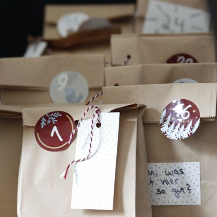 Adventskalender - Füll-Alternative für Blumenfreunde