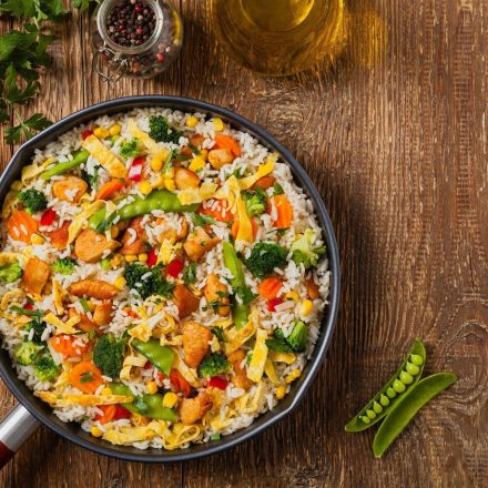 China-Pfanne süß-sauer für die schnelle Küche