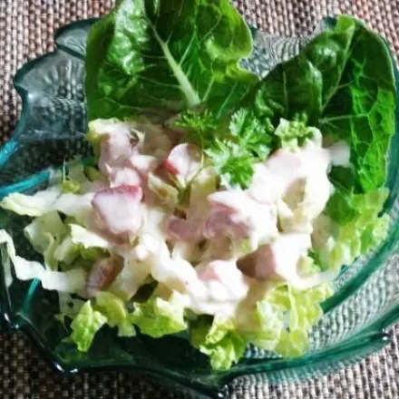 Rumtopfdressing für Kopfsalat