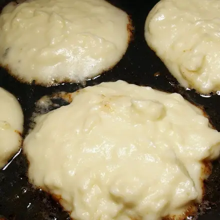 Küchlein aus Kartoffelpüree