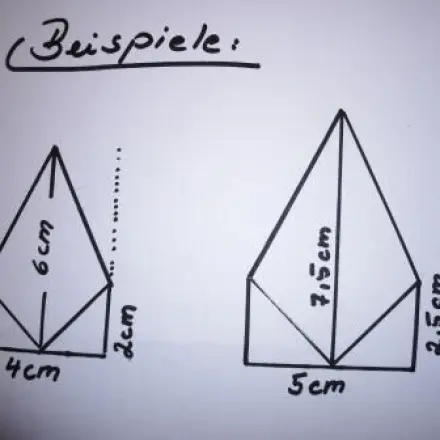 Bastelanleitung für einen Stern - auch als Tannenbaumspitze geeignet