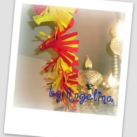 Tolle Girlande aus Krepppapier basteln