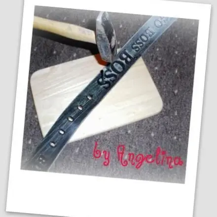 Wie bekomme ich ganz schnell ein neues Loch in den Gürtel?