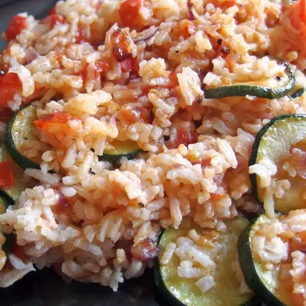 Bunter Gemüsereis - vitalstoffreich und lecker!