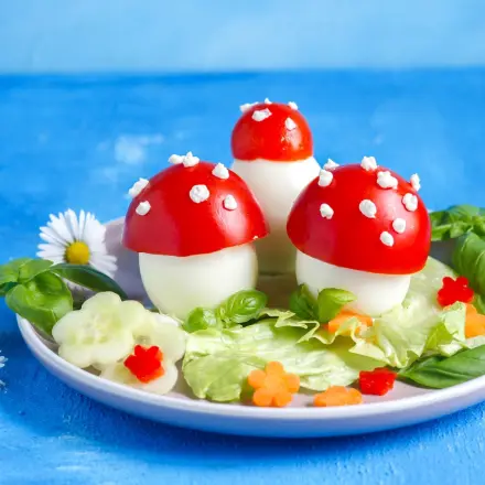 Eine gesunde kleine Mahlzeit für Kinder