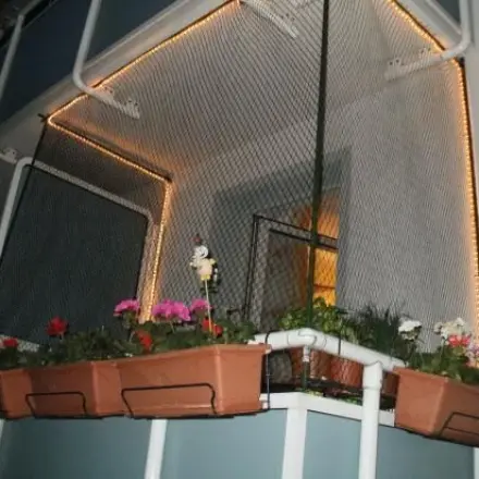 Katzensicherungsnetz für Balkon oder Terrasse