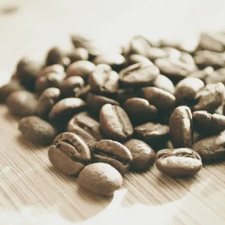 Kaffeebohnen gegen muffigen Trockner-Geruch