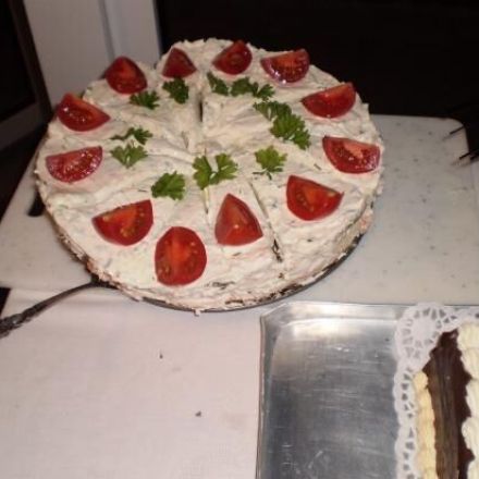 Schwarzbrottorte