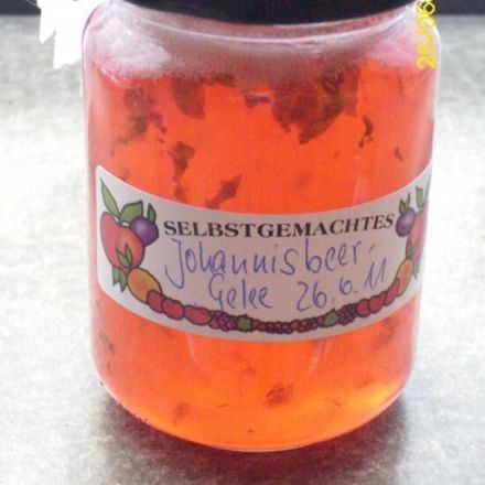 Johannisbeer-Prosecco-Gelee
