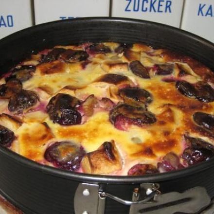 Mein September-Kuchen, Obstkuchen mit verschiedenen Früchten