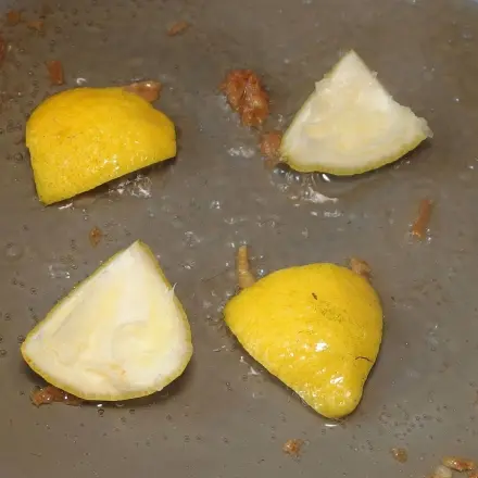 Reste von Zitrone noch einmal verwenden