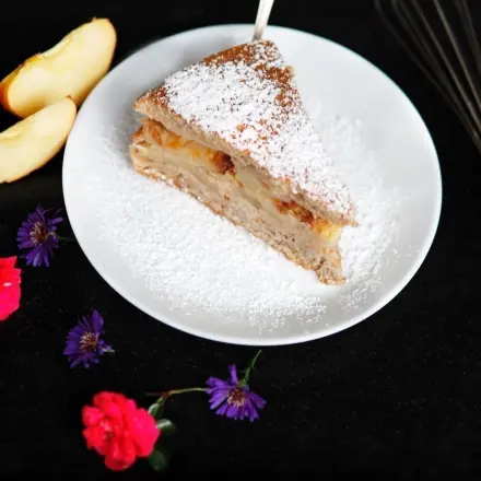 Versunkener Apfelkuchen