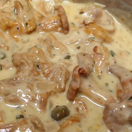 Cremige Waldpilzpfanne