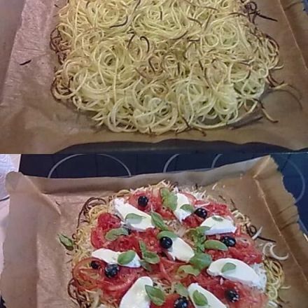 Spaghetti aus Gemüse