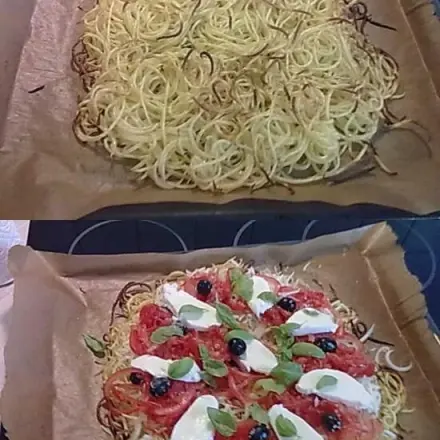 Spaghetti aus Gemüse