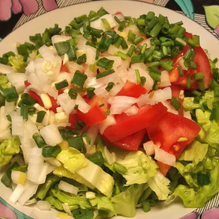 Mischsalat herstellen und lagern