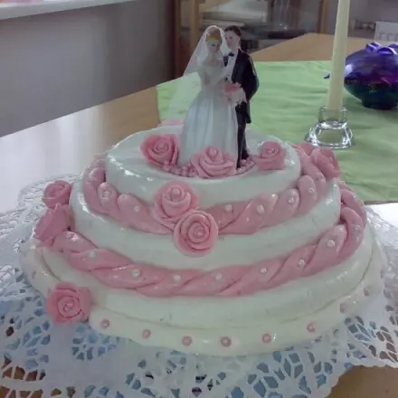 Hochzeitstorte - selbst gemacht