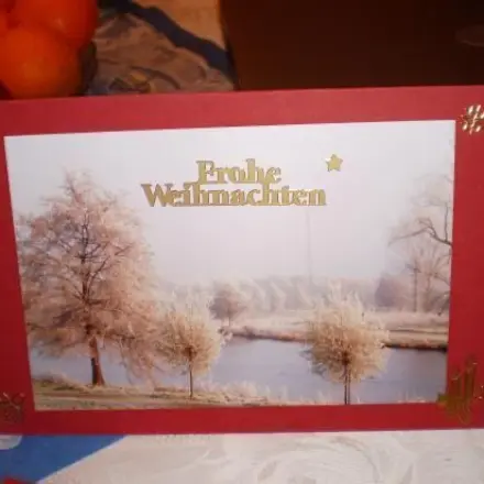 Bald nun ist Weihnachten: Weihnachtkarten selbst gemacht